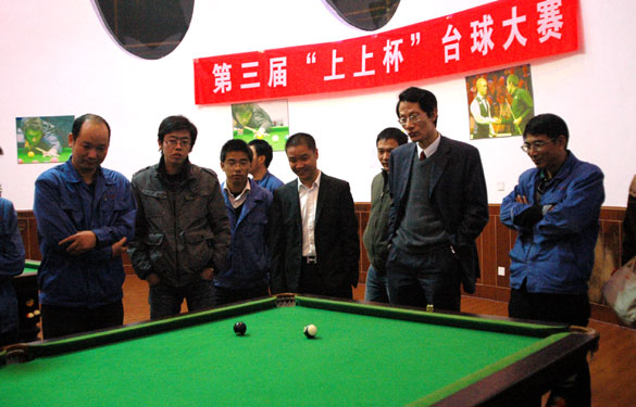 第三届“mg冰球突破杯”台球大赛圆满落幕