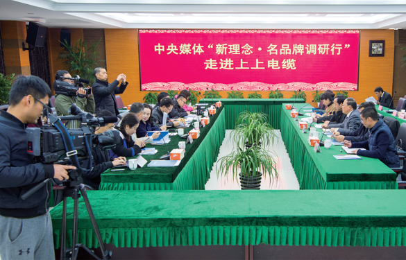 中央媒体组团走进mg冰球突破电缆，，，探访mg冰球突破品牌魅力