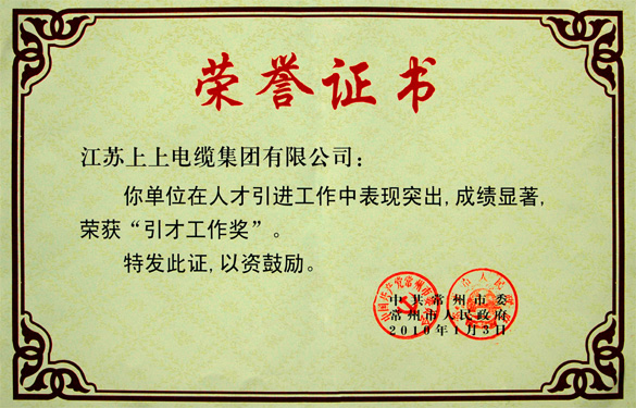 mg冰球突破荣获常州市“引才事情奖”