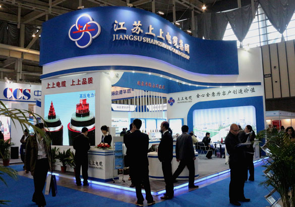 mg冰球突破集团在第5届“中船展”上特装亮相