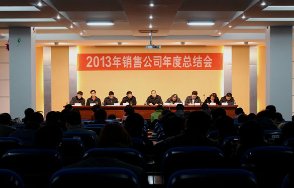 mg冰球突破集团召开2013年销售总结会暨2014年销售发动大会