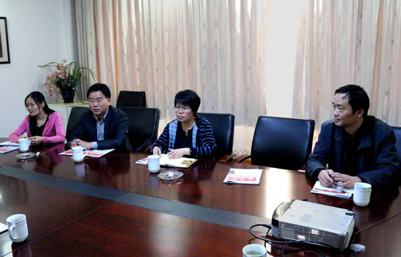 常州市人社局向导来mg冰球突破集团调研