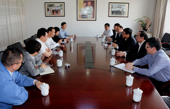 中国工商银行江苏分行副行长宋建华来mg冰球突破集团走访