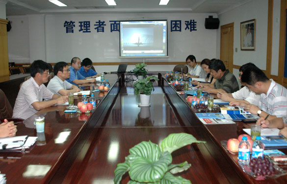 中国石油物资采购治理部向导来mg冰球突破集团考察