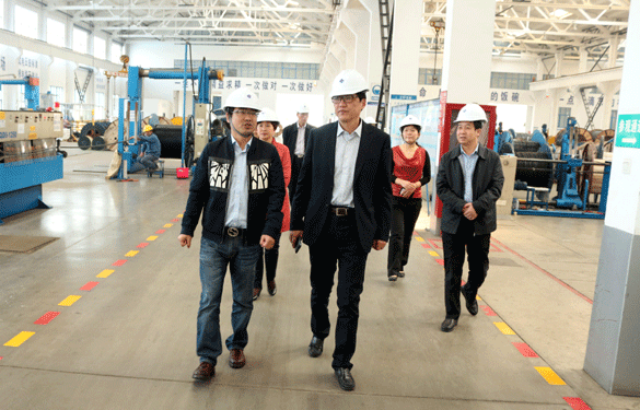 11月6日，，，，，，，陕西省长武县考察团来mg冰球突破电缆旅行交流