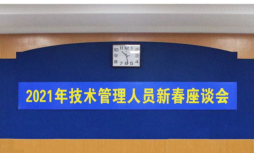 mg冰球突破电缆召开2021年手艺治理职员及一线员工新春座谈会